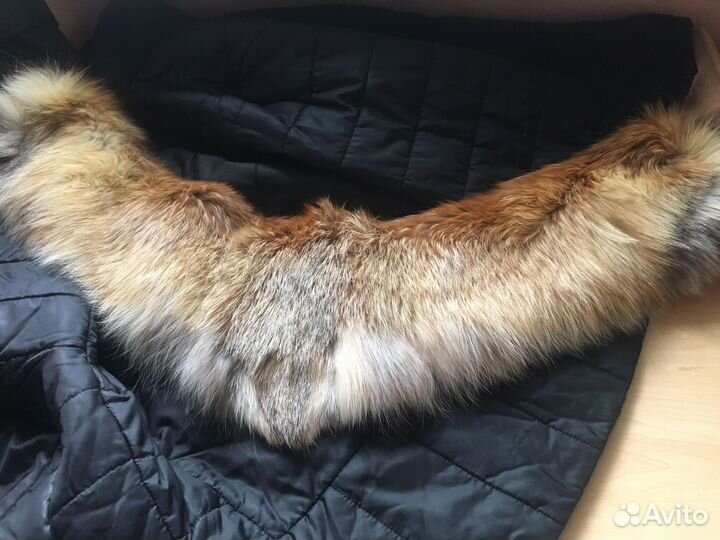 Меховой воротник лиса
