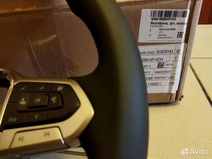 Руль Tiguan с обогревом