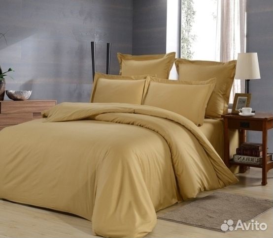 Постельное белье евро с готовым одеялом