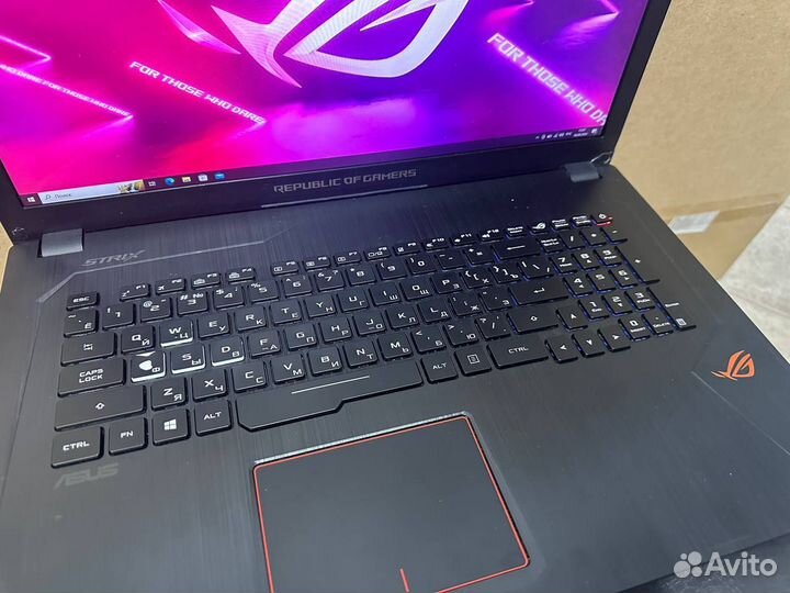 Игровой Asus Rog/i7/gtx 1050ti/16 gb ram