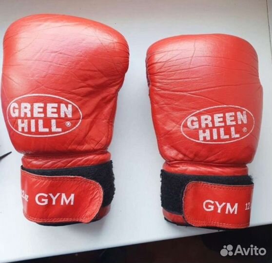 Боксерские перчатки green hill gym
