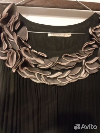 Платье плиссе zara