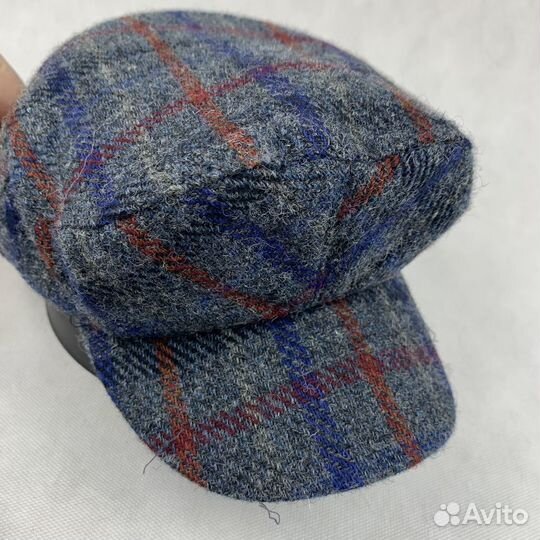 Твидовая кепка Harris Tweed