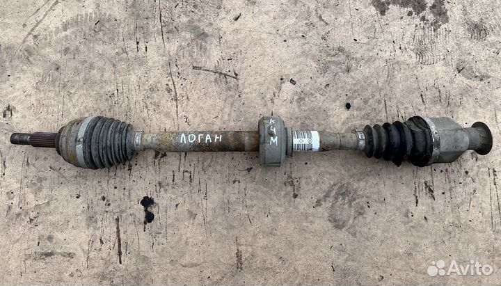 Привод передний правый Renault Logan K4M