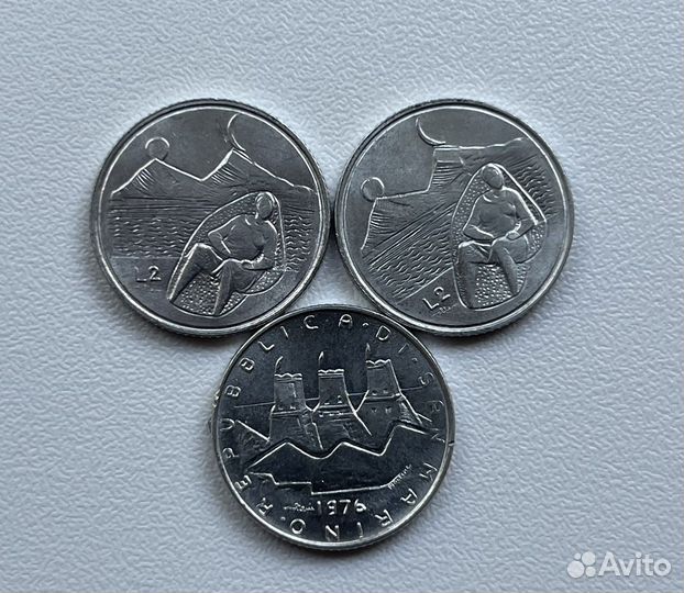 Сан Марино 1 2 5 лир