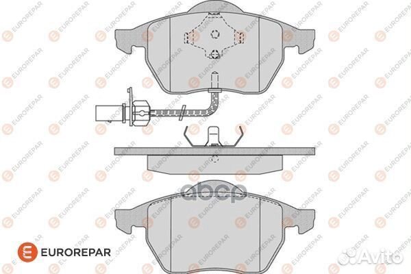 Колодки тормозные VAG A4/A6 1.6-1.8T 1.9TDI-2.5