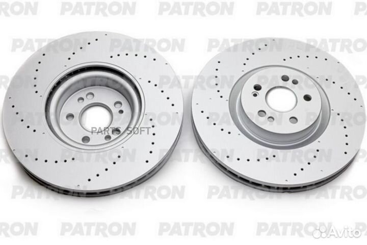 Patron PBD1318DR Диск тормозной пер. mercedes-benz GLE (V167) 18- (+перф)