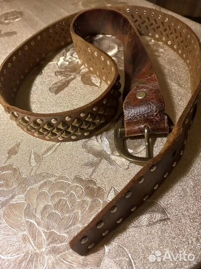 Ремень кожаный. Унисекс