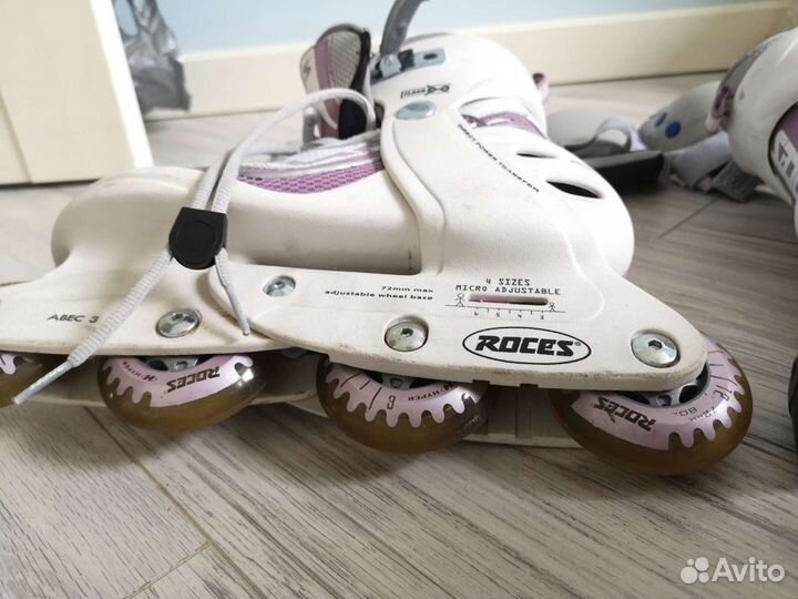 Ролики Раздвижные Rosec Abec3 с защитой