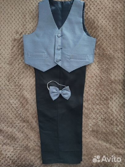 Жилетка брюки бабочка 86