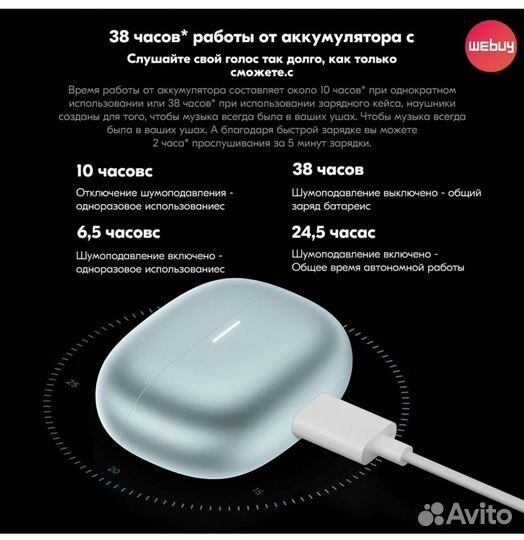 Беспроводные наушники xiaomi Redmi buds 5 pro