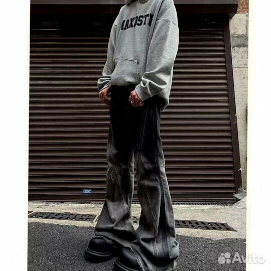 Джинсы клеш Rick Owens Jeans