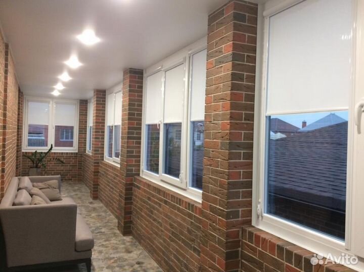 Рулонные кассетные шторы блекаут F3159-S9849