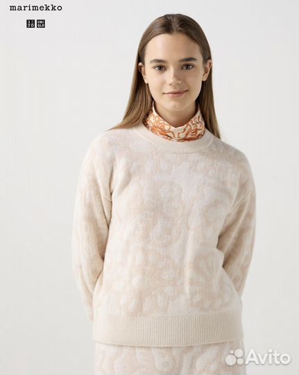 Свитер Marimekko Uniqlo Япония
