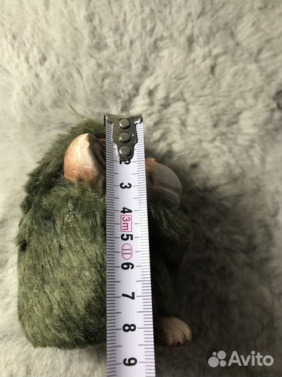 Мартышка обезьянка мохнатая статуэтка