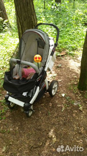 Коляска белая экокожа hartan racer gt 2в1 в идеале