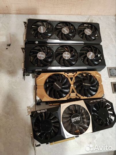 Видеокарты R9 390 8GB и 770 4GB