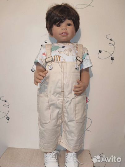 Кукла Реборн, конечности шарниры, рост 70 см