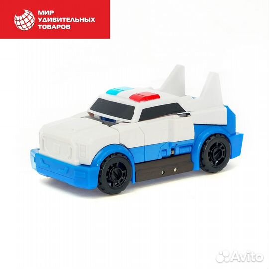 Робот «Полицейский», трансформируется одним движен