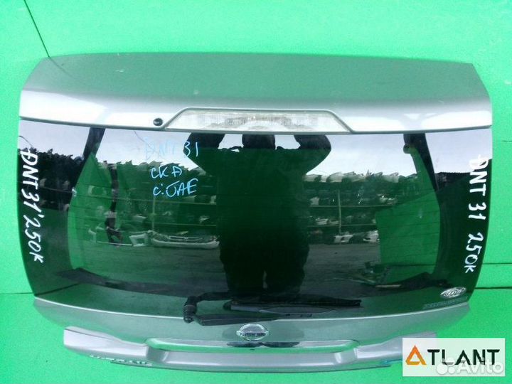 Дверь задняя nissan xtrail