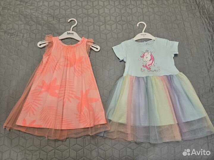 Платье для девочки 92