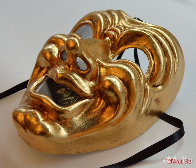 201785 Маска La gioia 424 Tragicomica f/oro