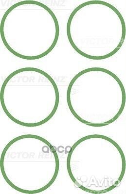 Комплект прокладок коллектора audi A6 (4G2, 4GC