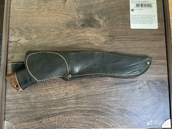 Нож охотничий кованный