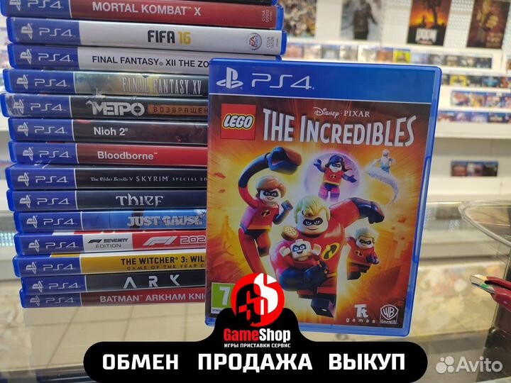 Lego Суперсемейка для Playstation 4