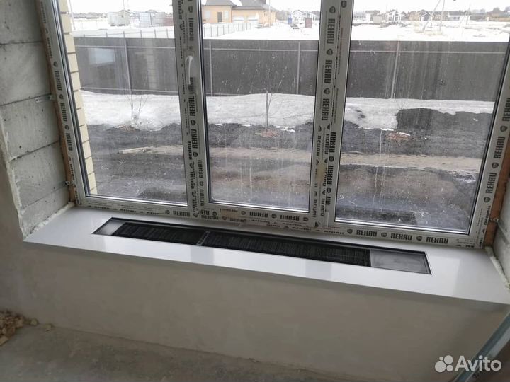 Подоконник из кварца под ключ