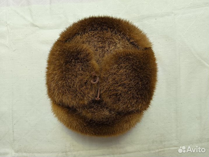 Мужская зимняя меховая шапка-ушанка