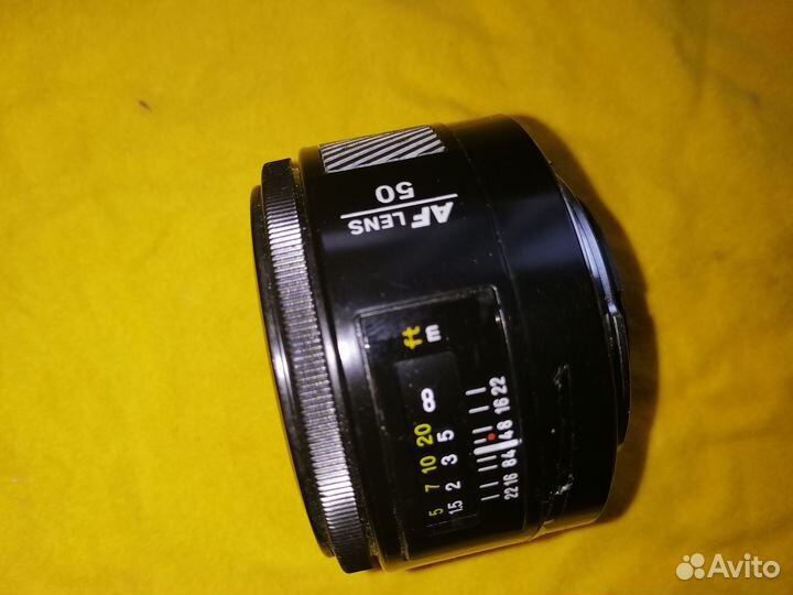 Объектив Минольта AF 50mm1.7 Sony A