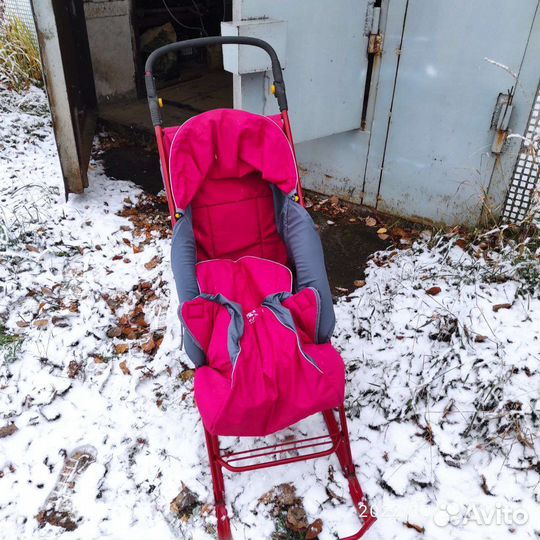 Коляска санки