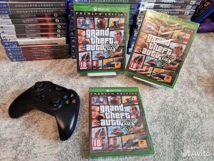 GTA 5 на Xbox One/ Series новый диск