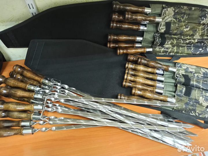 Шампура в подарочном наборе