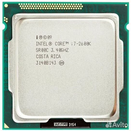 Процессор Intel Core i7-2600K Iga 1155