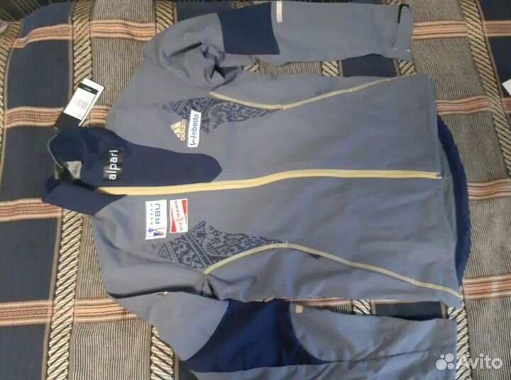 Разминочные куртки S-M adidas climaproof Сб.России