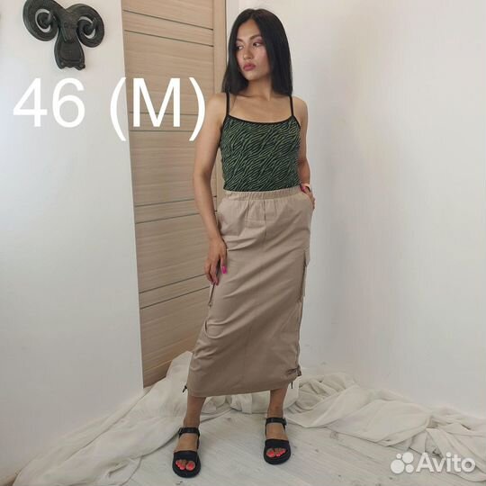 Юбка карго миди abnur 46 (M)