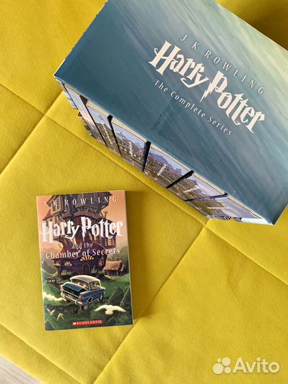 Комплект книг про Гарри Поттера на английском