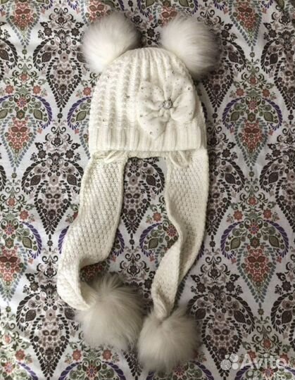 Шапка зимняя для девочки