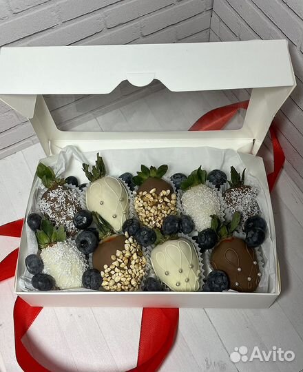 Клубника в бельгийском шоколаде