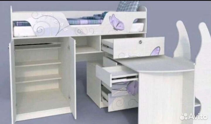 Кровать-чердак