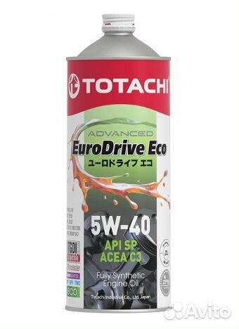 Моторное масло Totachi EuroDrive Eco 5W40 1L