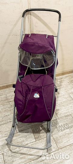 Санки коляска ника 4