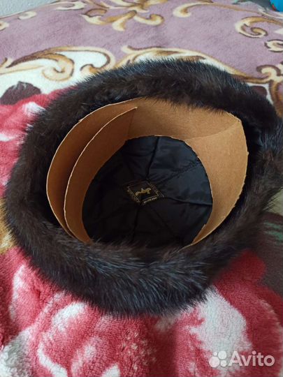 Шапка норковая 56-60