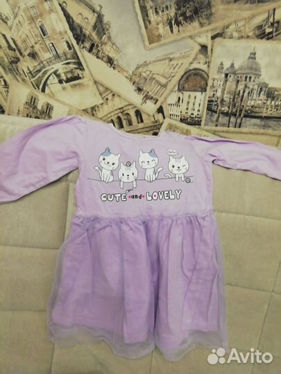Детские вещи для девочки 86