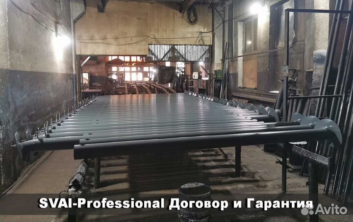 Винтовые сваи с установкой