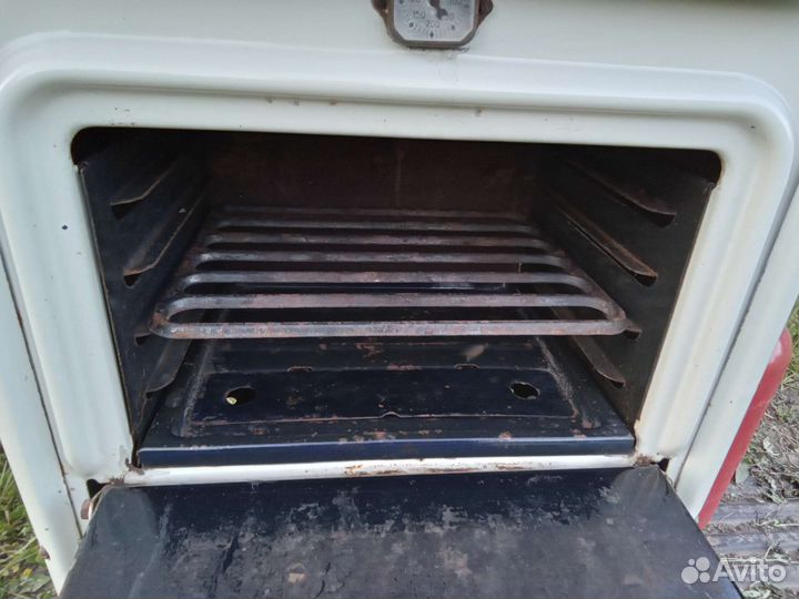 Газовая плита 2 конфорки с духовкой, раритет