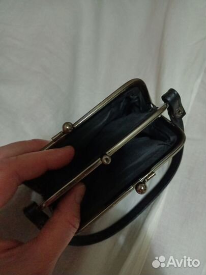 Сумочка - кошелек кожа