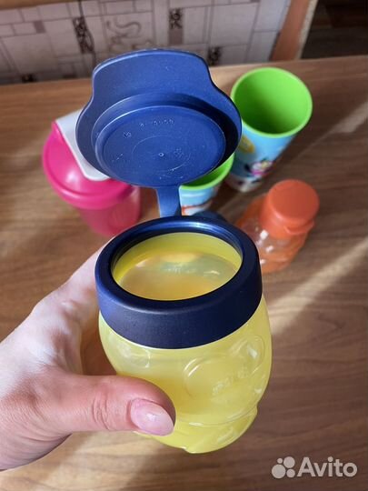 Посуда пакетом Tupperware детская стакан шейкер